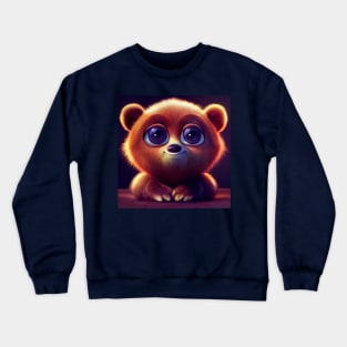 Trevor, the teddy bear Crewneck Sweatshirt